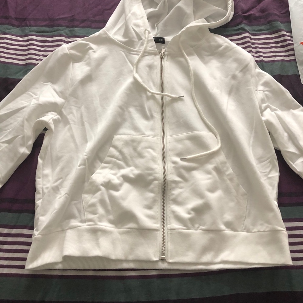Brand new white XL jacket